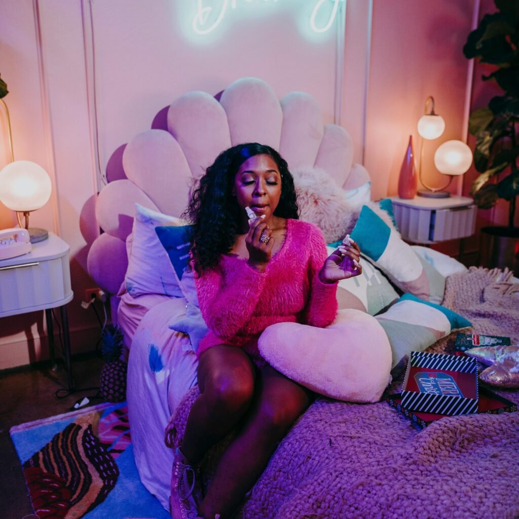 maquillage vintage années 80